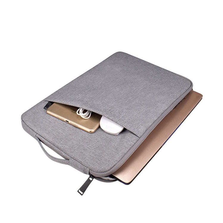 ND01D Felt Sleeve Protective Case Carrying Bag for 14.1 inch Laptop(Navy Blue)