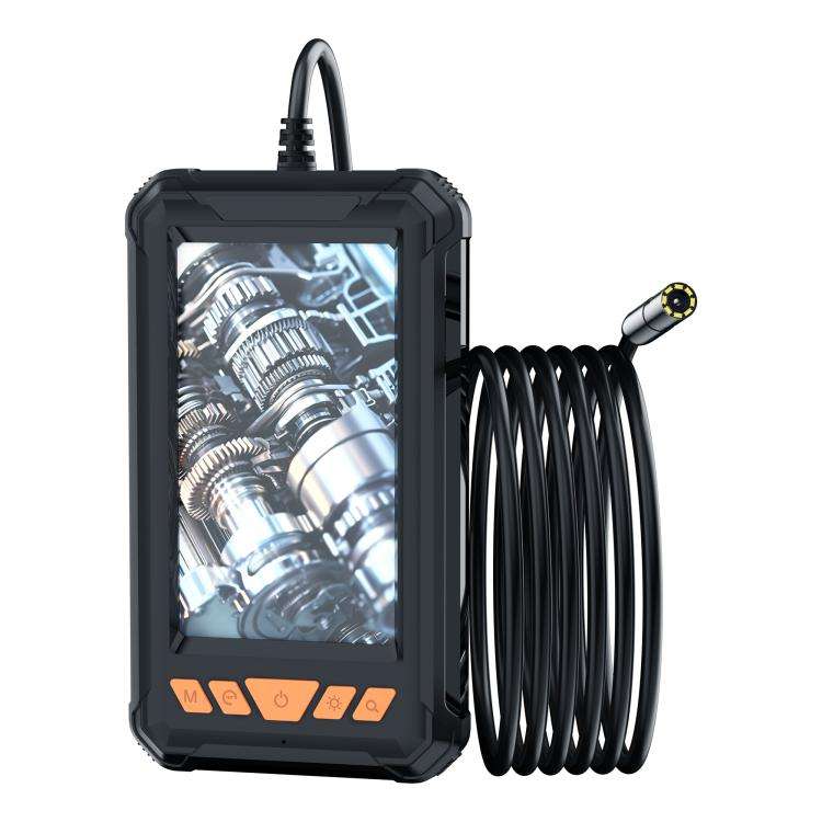 P380 8mm Lens Industrial Pipeline Endoscope with 4.3 inch HD Screen, Spec:10m Tube