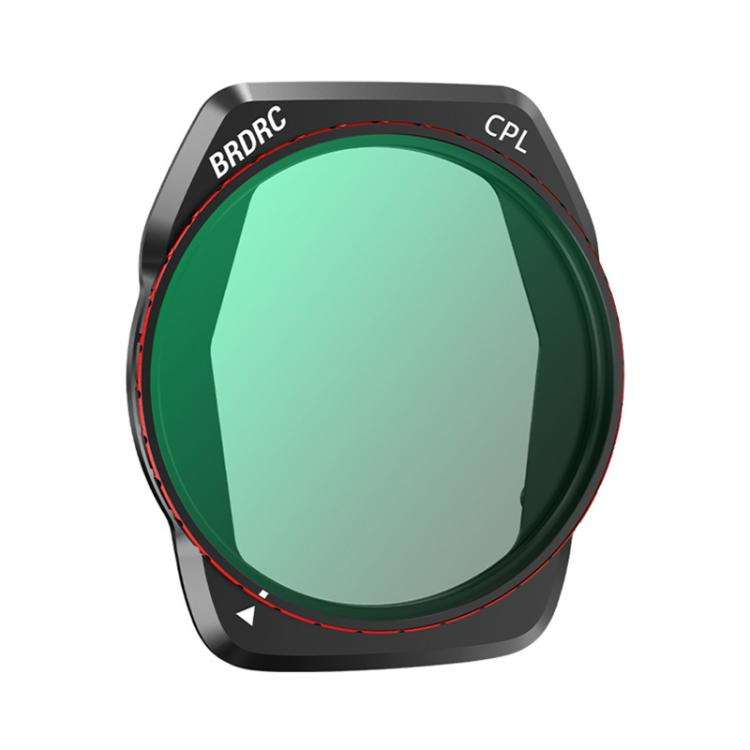 For DJI Air 3S BRDRC Camera Lens Filter, Filter:CPL