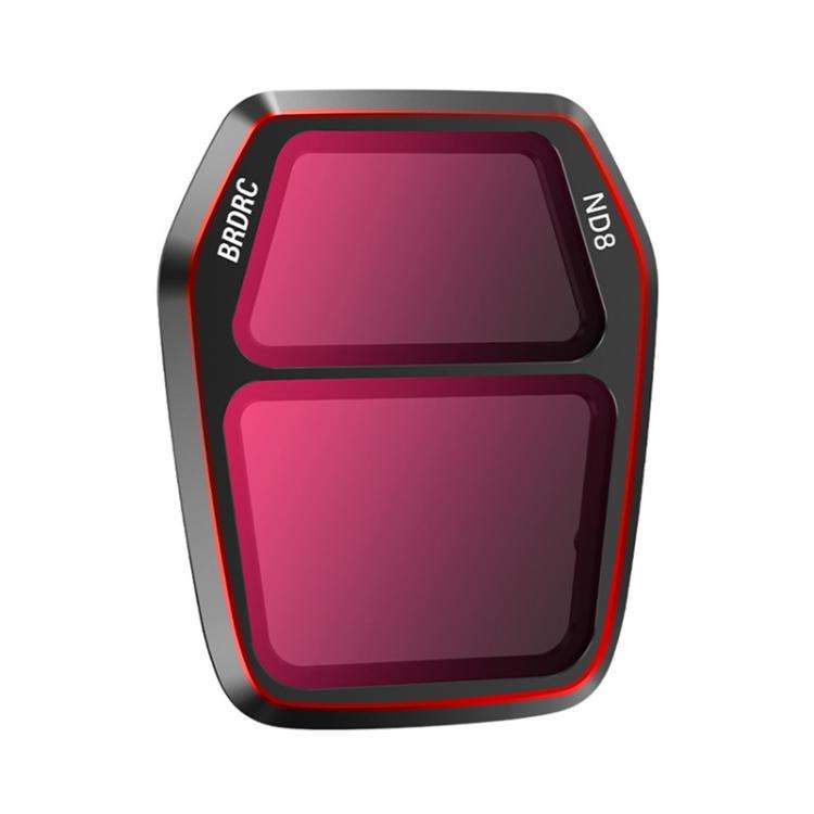 For DJI Air 3S BRDRC Camera Lens Filter, Filter:ND8