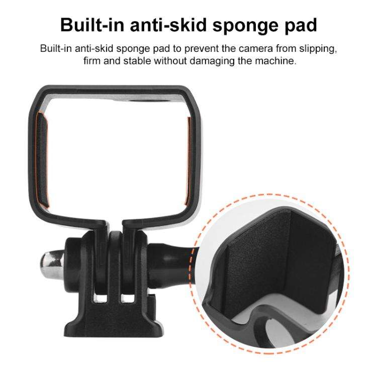 For DJI OSMO Pocket 3 BRDRC Protection Frame Adapter Base, Type:Frame + Head Strap