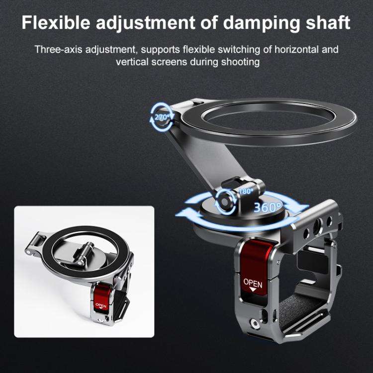 For DJI Osmo Pocket 3 BRDRC Smartphone Teleprompter Stand Desktop Clamp Cold Shoe Extension Mount...