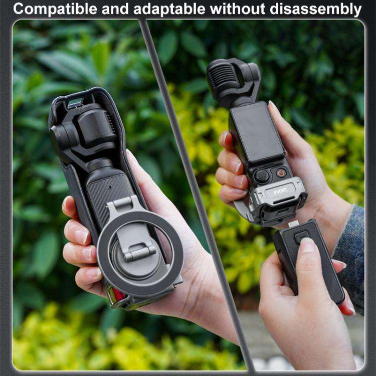For DJI Osmo Pocket 3 BRDRC Smartphone Teleprompter Stand Desktop Clamp Cold Shoe Extension Mount...