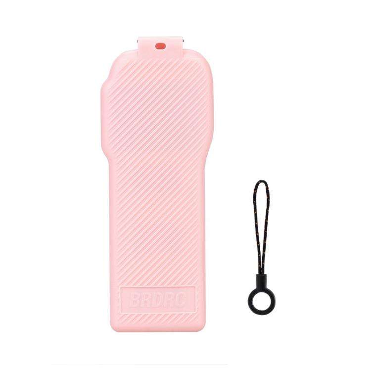 BRDRC Twill-Textured ABS Protective Case For DJI OSMO Pocket 3(Pink)