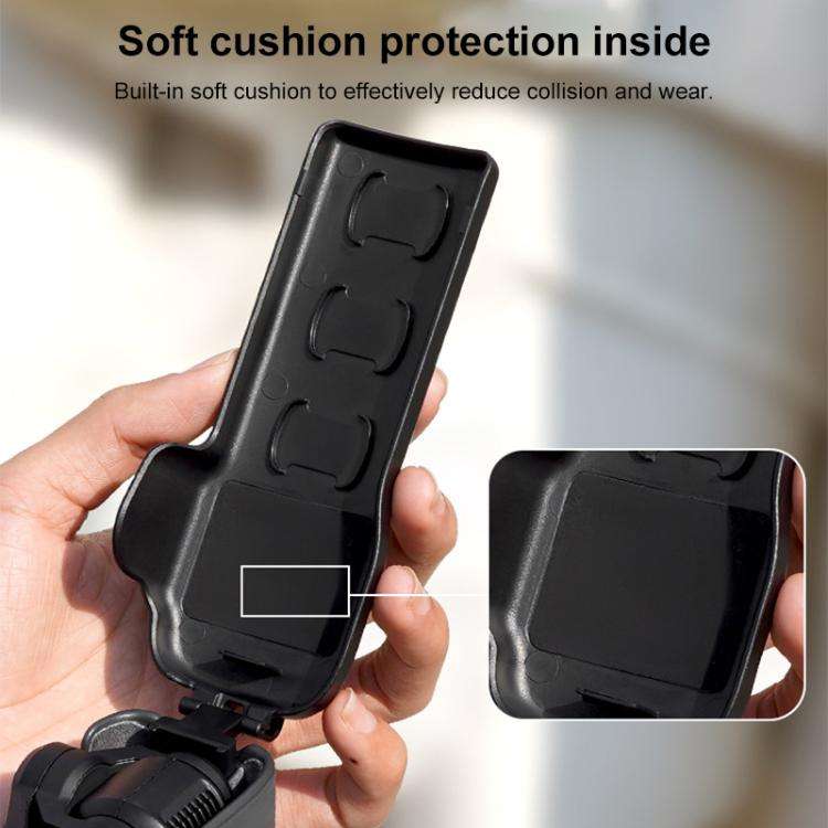 BRDRC Twill-Textured ABS Protective Case For DJI OSMO Pocket 3(Black)