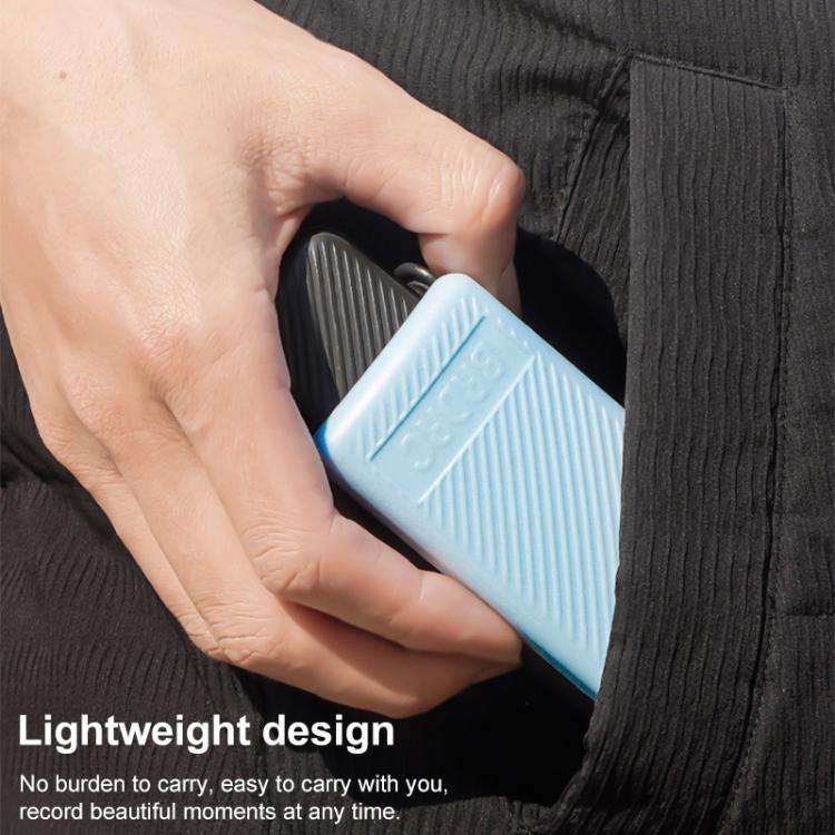 BRDRC Twill-Textured ABS Protective Case For DJI OSMO Pocket 3(Blue)