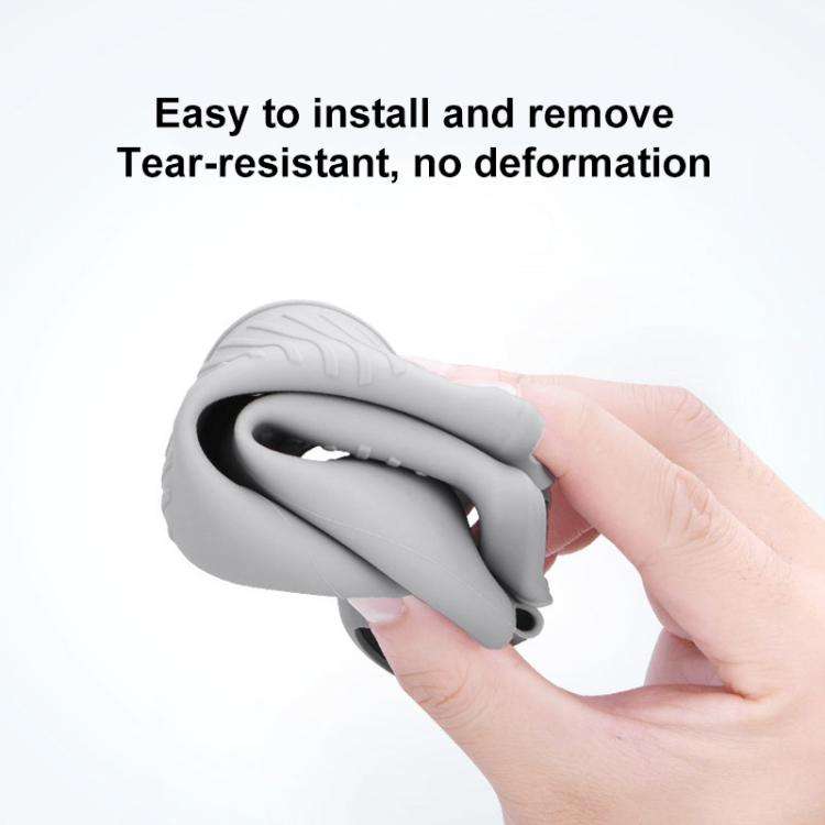 For DJI RC 2 BRDRC Remote Control Shockproof Anti-scratch Silicone Case(Grey)