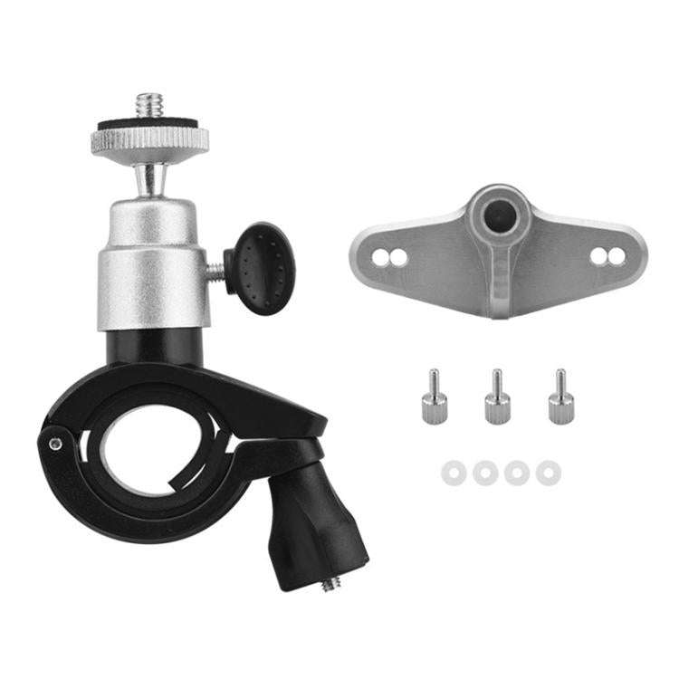 For DJI RC / RC 2 BRDRC Drone Remote Control Adapter Base Bicycle Holder(Black Silver)