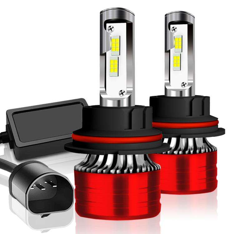 9004 2pcs 25W 2500lm 6000K Car LED Headlight Bulb