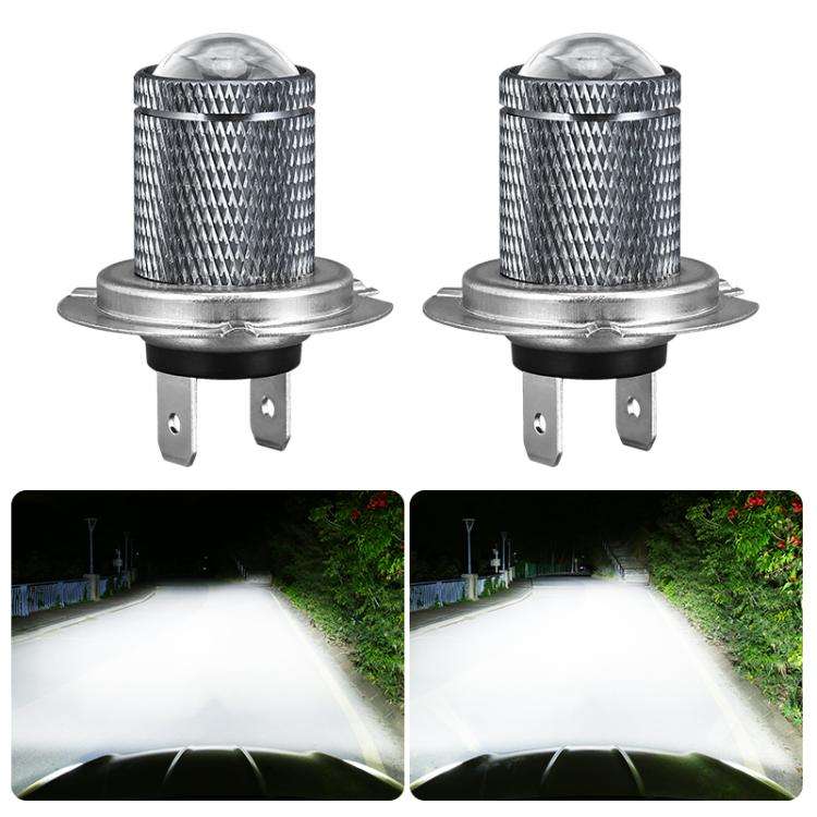 H7 Pair 8.5W 12-60V Car Lens Fog Light Bulb(White Light)