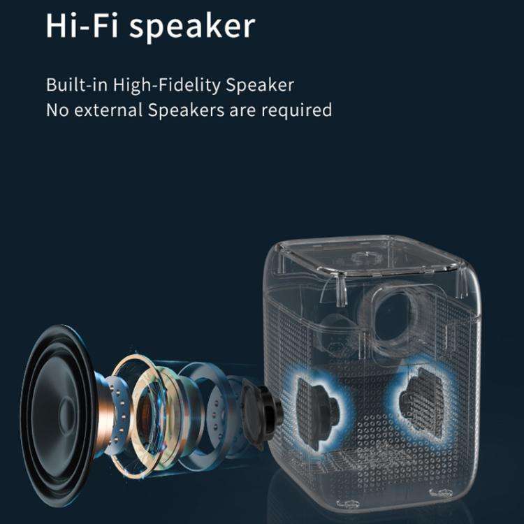 CYS2 Portable HD Android Projector Smart Home Theater, 1GB+8GB, Amlogic T950s, Specification:EU P...