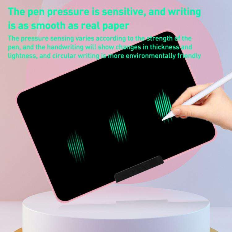 Rechargeable Children Graffiti LCD Drawing Board, Style:16 inch Black / Green Writing