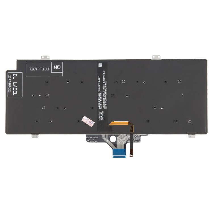 US Version Backlit Laptop Keyboard for Dell Latitude 7420 5420(Black)