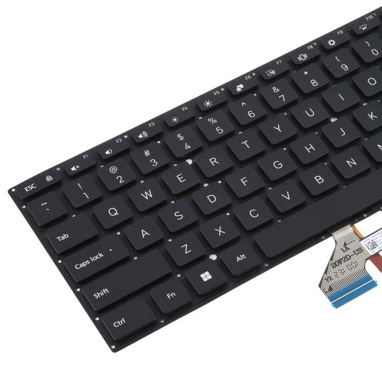 US Version Backlit Laptop Keyboard for Xiaomi Redmi Book 16 2024 2025 Z3725(Black)