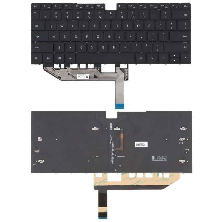 US Version Backlit Laptop Keyboard for Huawei Matebook X 2020 EUL-W19P EUL-W19 EUL-W29 W29P(Black)