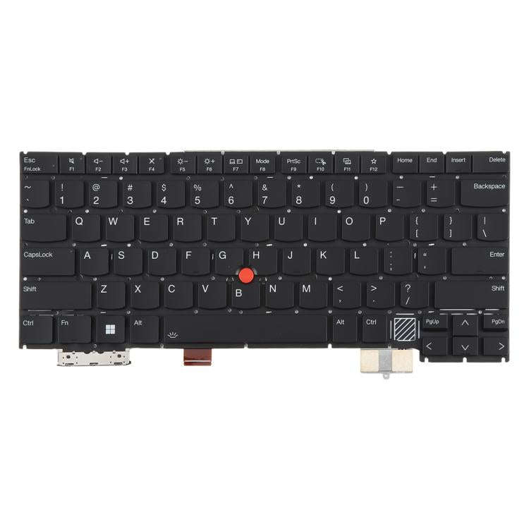 US Version Backlit Laptop Keyboard for Lenovo Thinkpad X1C X1 carbon Gen12 2024(Black)