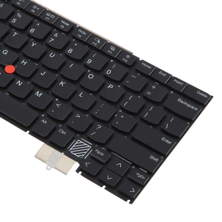 US Version Backlit Laptop Keyboard for Lenovo Thinkpad X1C X1 carbon Gen12 2024(Black)