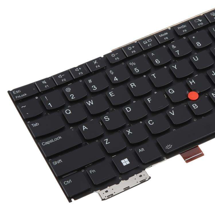 US Version Backlit Laptop Keyboard for Lenovo Thinkpad X1C X1 carbon Gen12 2024(Black)