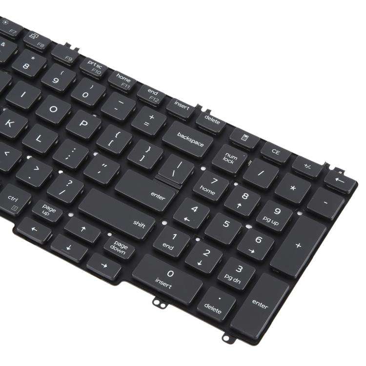 US Version Backlit Laptop Keyboard with Pointing for Dell Latitude 5500 5501 5511 5510 3500 3501 ...