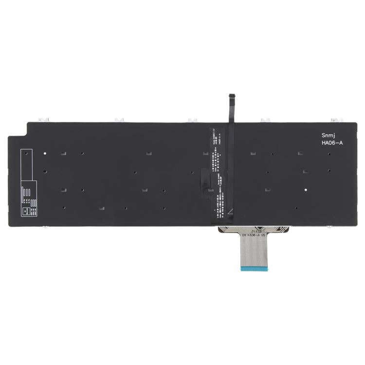 US Version Laptop Keyboard for Dell Precision 7550 7750 7560 7760(Black)