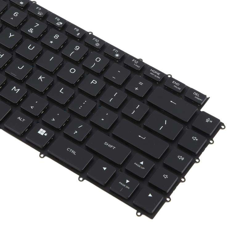 US Version RGB Backlit Laptop Mechanical Keyboard for DELL M16 R1 X16 R1 R2 W0X5N5(Black)