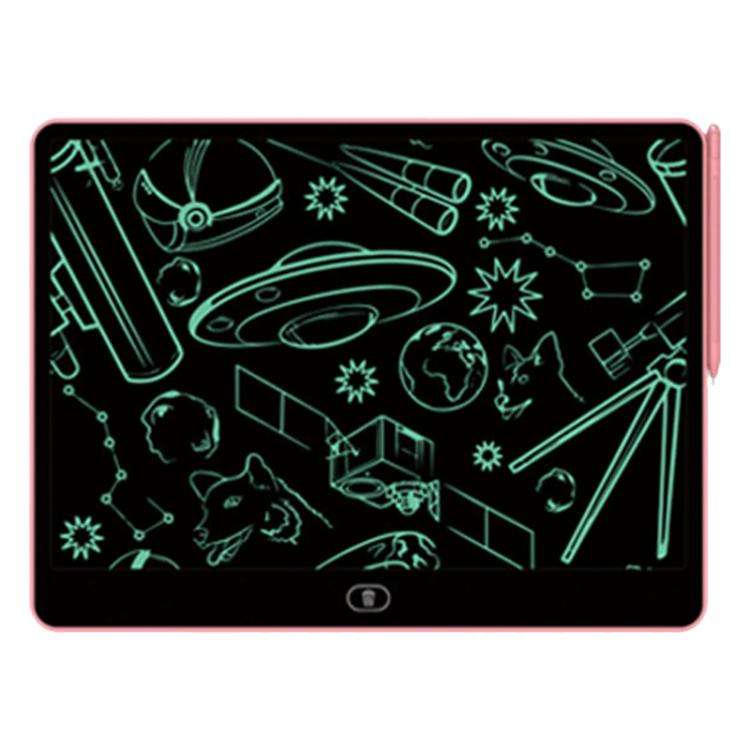 Children LCD Writing Tablet Color Screen Drawing Board, Style:16 inch Pink