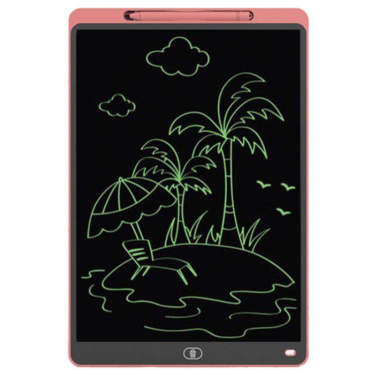 Children Drawing Graffiti Board LCD Writing Tablet, Style:16 inch Pink / Green Writing