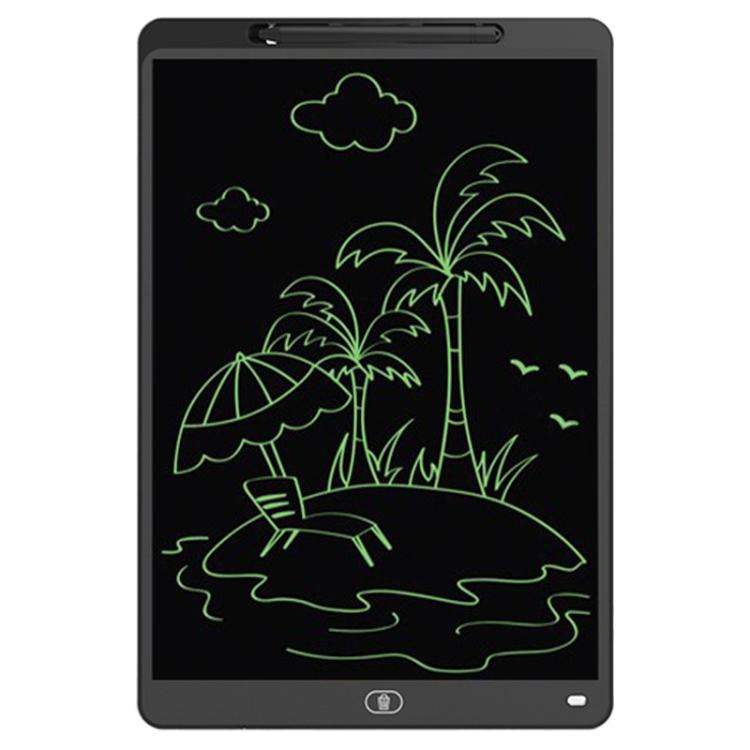 Children Drawing Graffiti Board LCD Writing Tablet, Style:16 inch Black / Green Writing