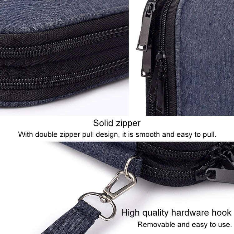 SM01 Multi-function Waterproof Double Layer Data Cable Earphone U Disk Digital Accessories Storag...