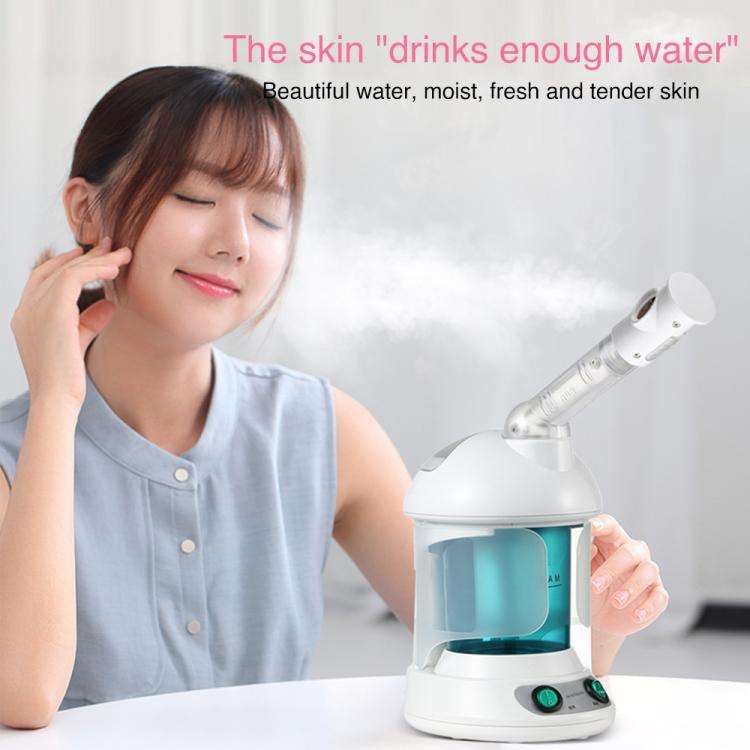 K-SKIN KD2328 Nano Ions Hot Spray Face Steamer Moisturizing Skin Beauty Device(UK Plug)