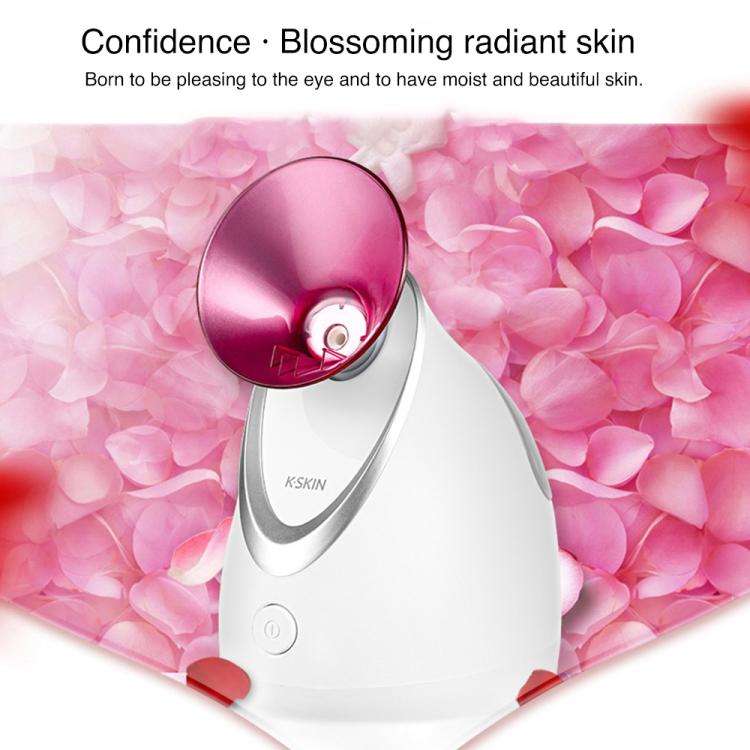 K-SKIN KD2331A Nano Ions Hot Spray Face Steamer Moisturizing Skin Beauty Device(EU Plug)