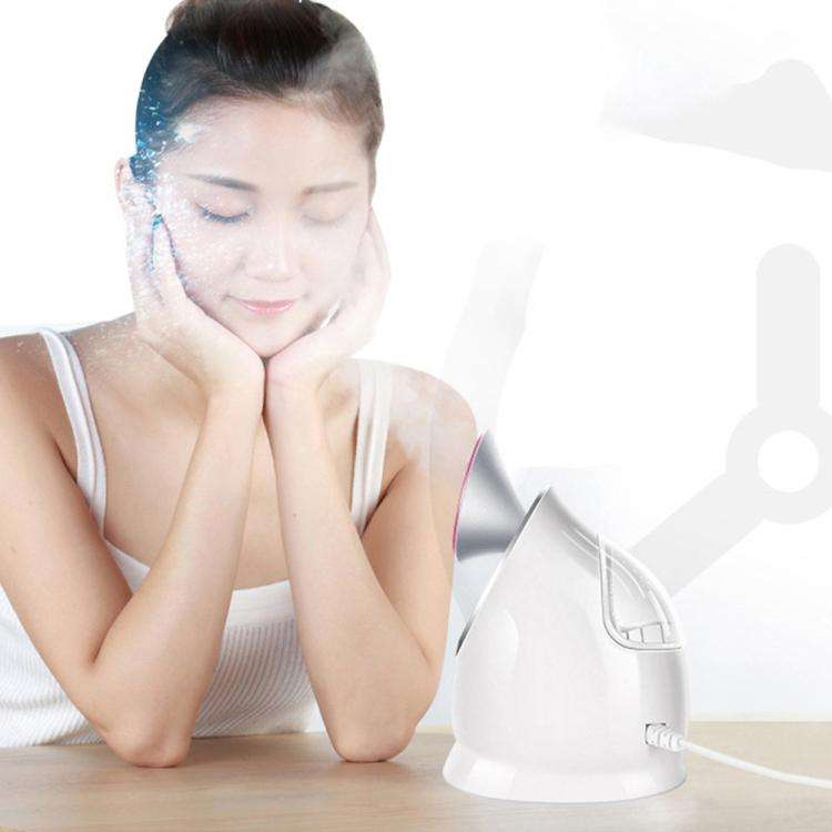 K-SKIN KD2331A Nano Ions Hot Spray Face Steamer Moisturizing Skin Beauty Device(EU Plug)