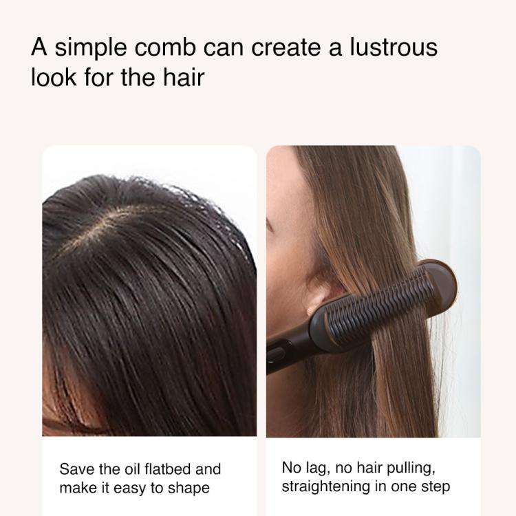 K-SKIN KD3800 PTC Heating Hair Straightening Curler Comb Iron(US Plug)