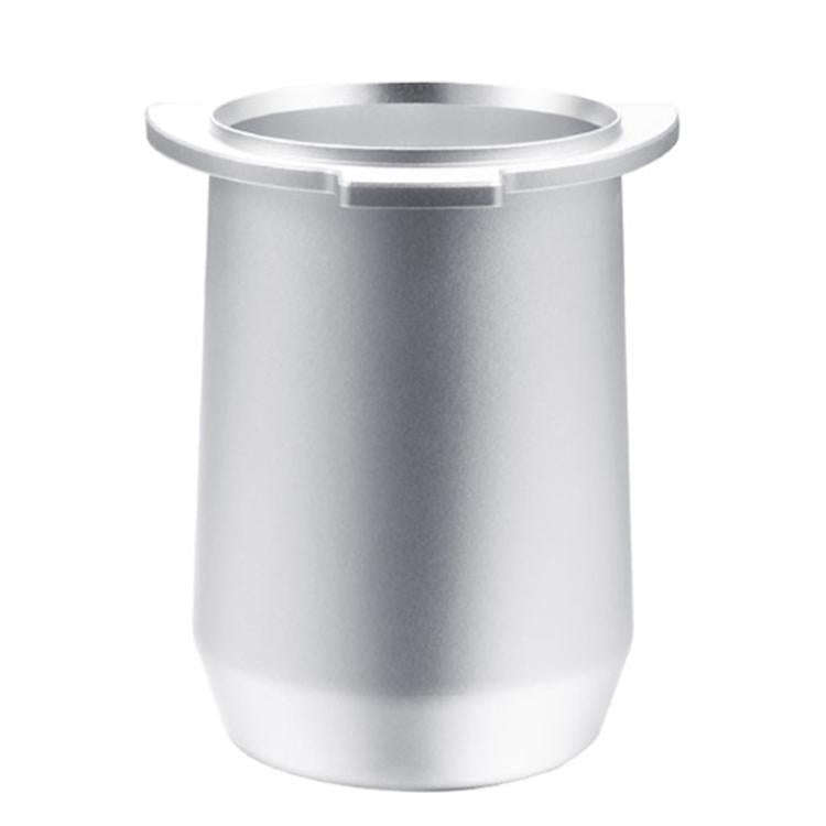 54mm Coffee Machine Handle Dosing Cup Mug Coffee Powder Feeder For Breville 8 Series(Silver)