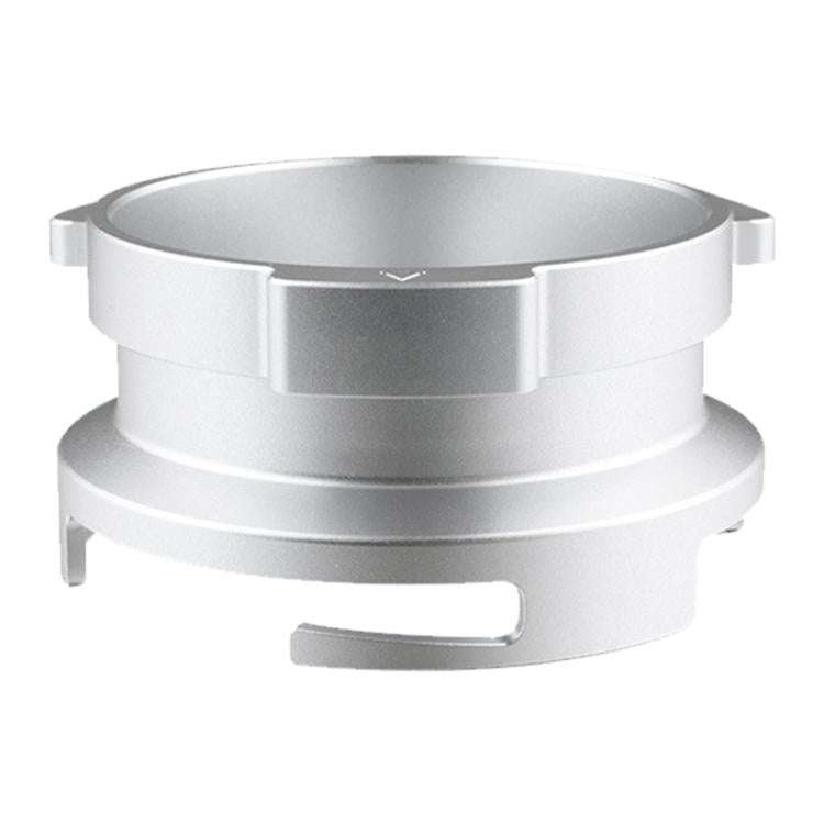 58mm Coffee Machine Handle Aluminum Alloy Rotary Buckle Powder Ring Coffee Receiving Ring For Bar...