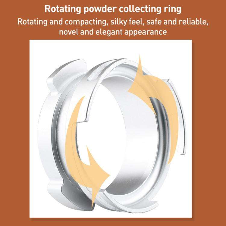 58mm Coffee Machine Handle Aluminum Alloy Rotary Buckle Powder Ring Coffee Receiving Ring For Bar...