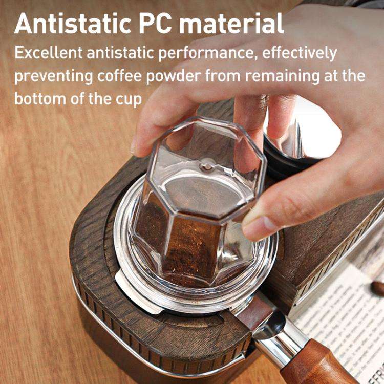 51mm Thickened PC Dosing Cup for Coffee Grinder(Transparent)