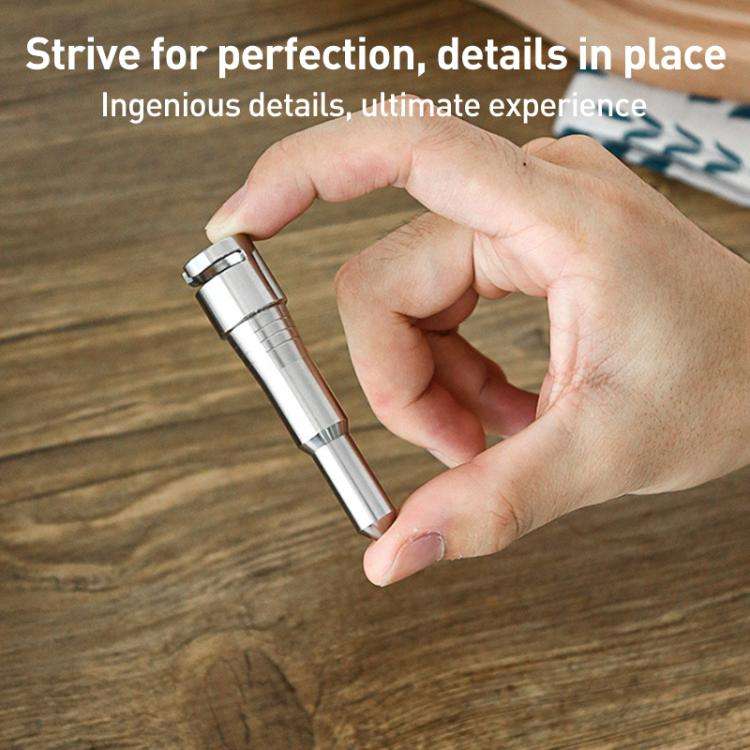 For Delonghi Coffee Machine A3 Snap-on Nozzle Stainless Steel Steam Wand Nozzle(Silver)