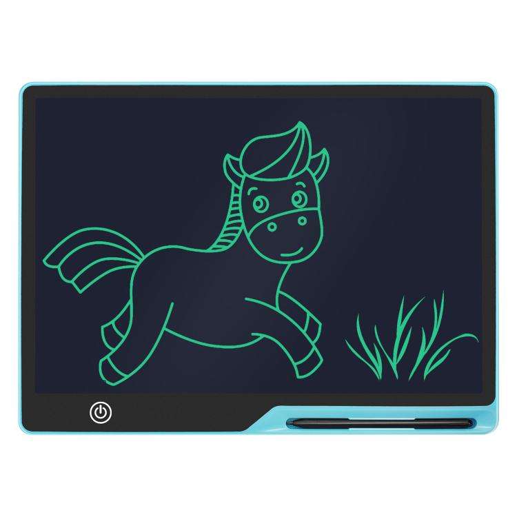 16 inch Rechargeable Children Drawing Board LCD Writing Tablet, Style:Blue / Green Writing