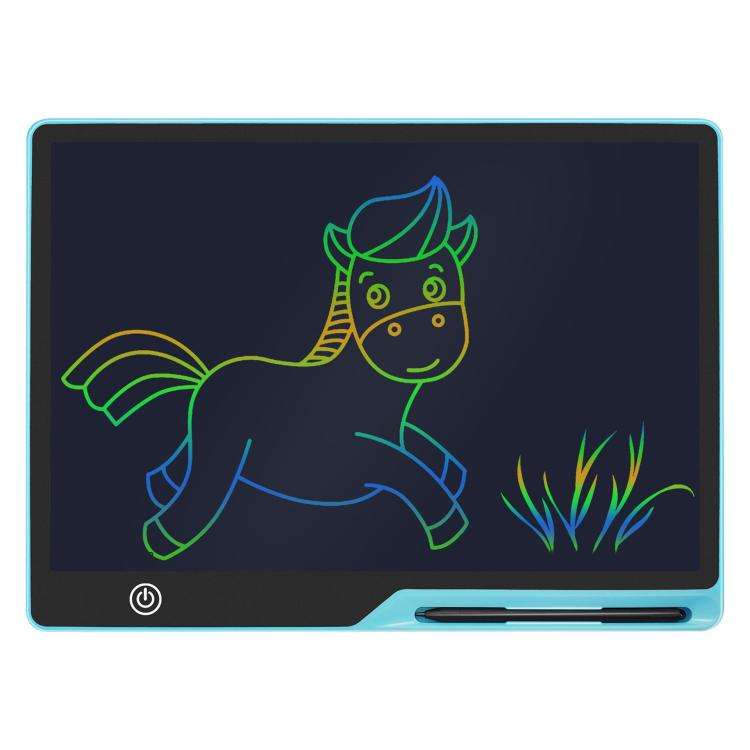 16 inch Rechargeable Children Drawing Board LCD Writing Tablet, Style:Blue / Color Writing