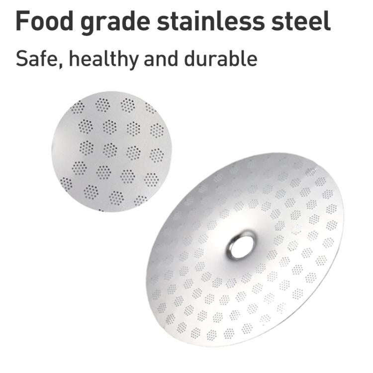 Stainless Steel Shower Screen Espresso Extraction Filter Mesh for Breville 980 / 990(Silver)