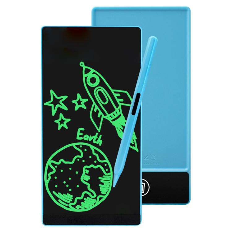Simple Full Screen LCD Drawing Board Writing Tablet, 6.5 inch Blue / Green Writing