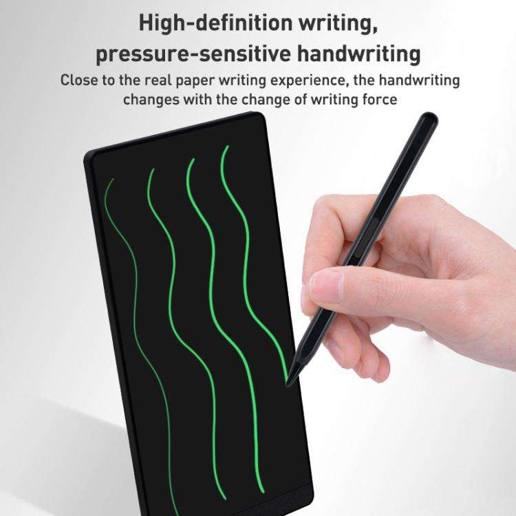 Simple Full Screen LCD Drawing Board Writing Tablet, 6.5+6.0 inch Black / Color Writing