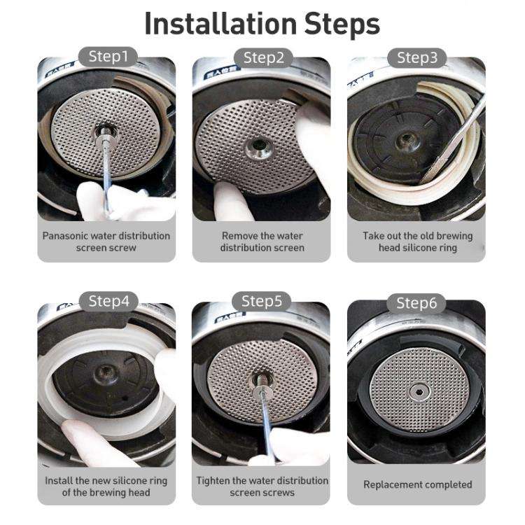 For E61 8.5mm Silicone Gasket Coffee Machines Grouphead