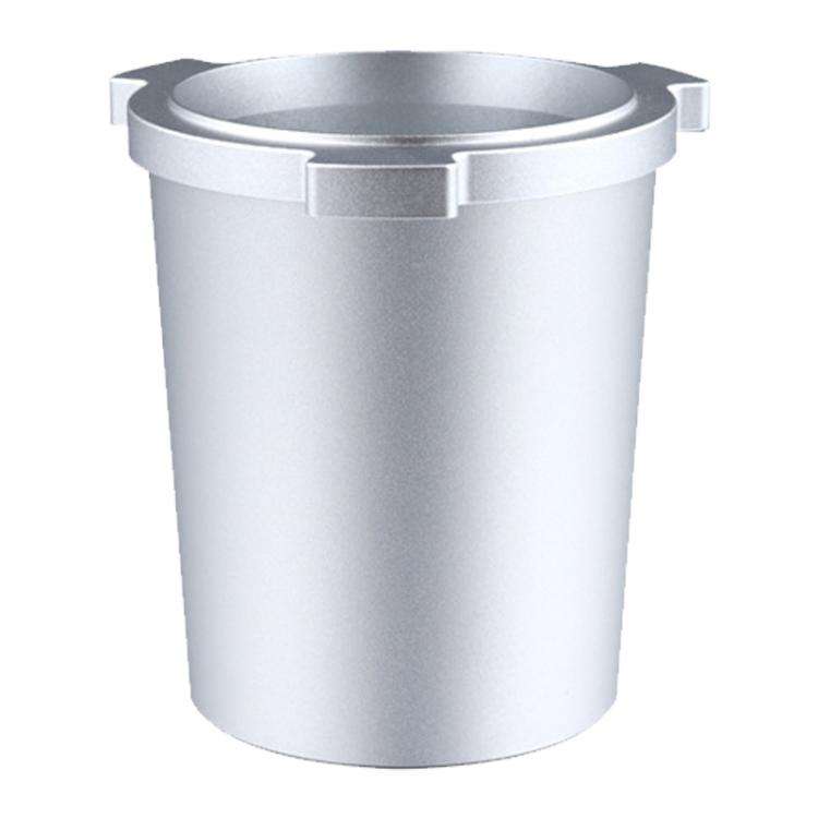 For DeLonghi 9 Series Coffee Machine Handle Dosing Cup Mug Coffee Powder Feeder(Silver)