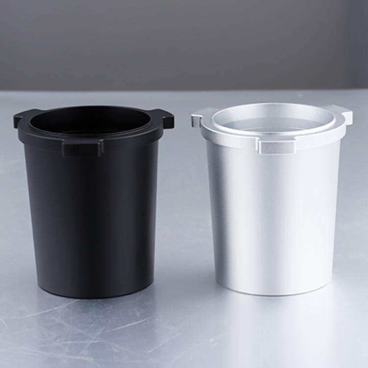 For DeLonghi 9 Series Coffee Machine Handle Dosing Cup Mug Coffee Powder Feeder(Silver)
