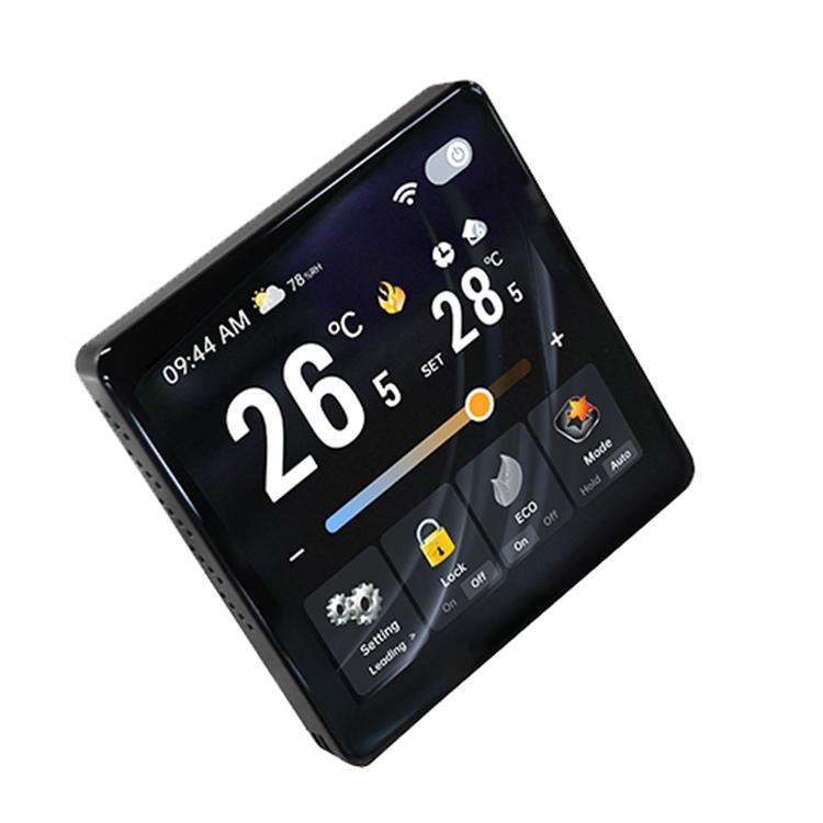 BHT-2005GBLW Electric Heating WiFi 4 inch Screen Smart Thermostat(Black)