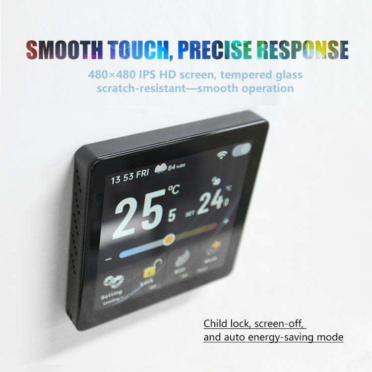 BHT-2005GALW Water Heating WiFi 4 inch Screen Smart Thermostat(Black)