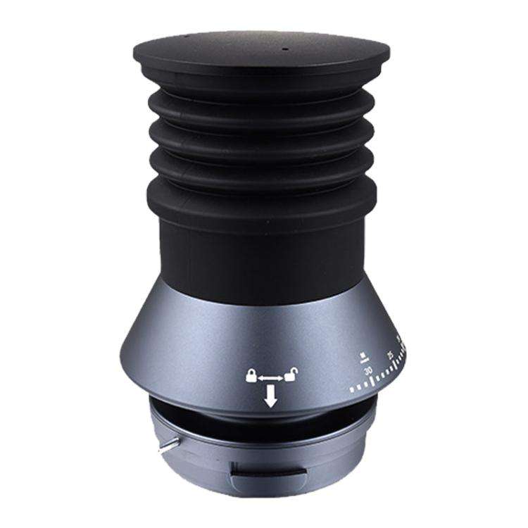 For Barsetto Coffee Grinder Powder Blowing Bean Bin Storage Container(Black)