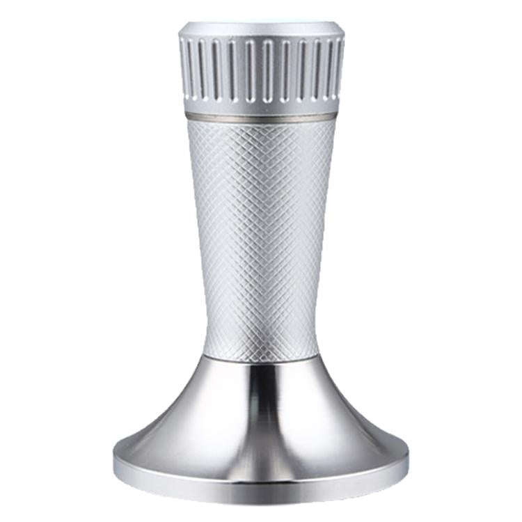 53.3mm Mesh Texture Coffee Powder Pressing Hammer Stainless Steel Cloth Powder(Silver)